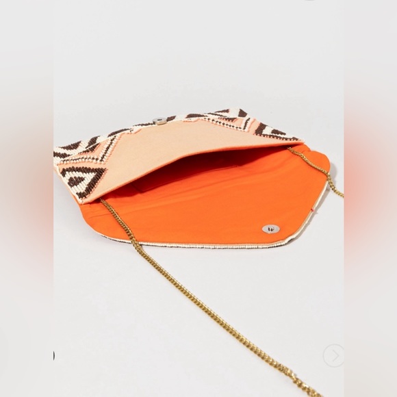 New Francesca’s Jane Beaded Tribal Clutch - Picture 5 of 8